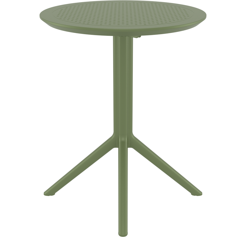 Cтол круглый Siesta Sky Folding Table 60 Olive Green