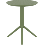 Cтол круглый Siesta Sky Folding Table 60 Olive Green
