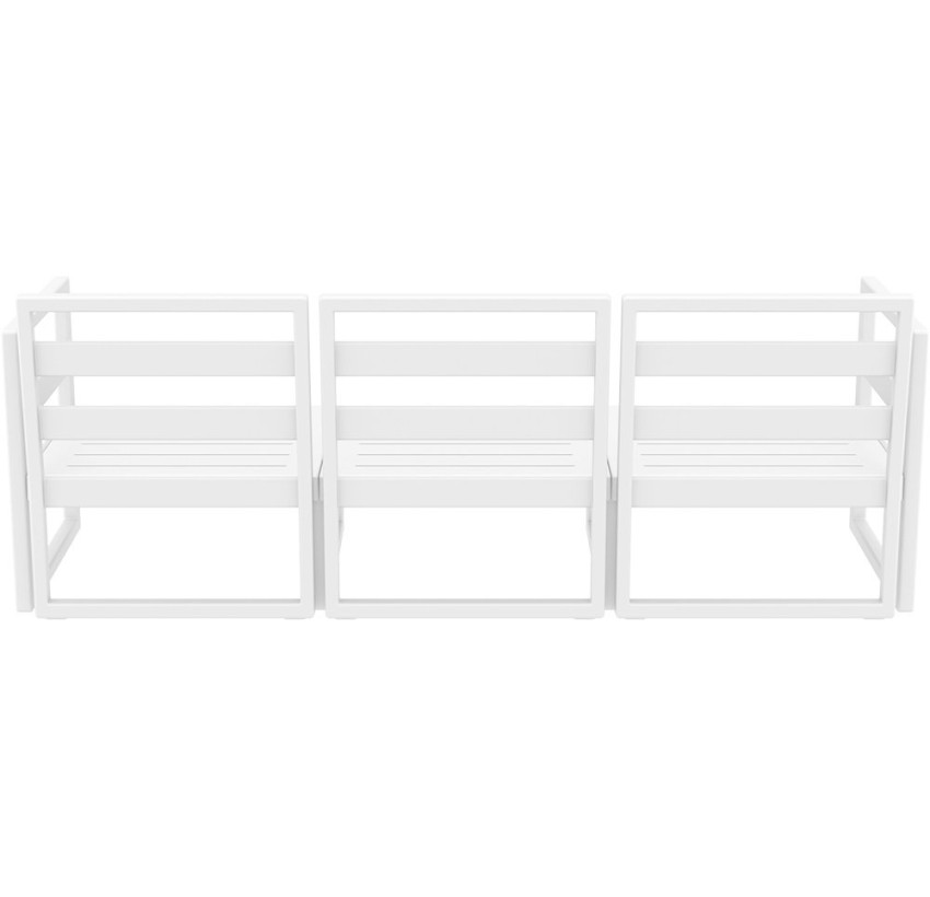 Комплект мебели для террасы Siesta Mykonos Lounge Set XL White Белый