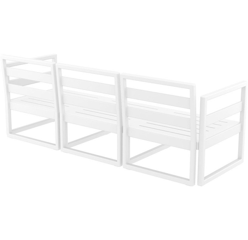 Комплект меблів для тераси Siesta Mykonos Lounge Set XL White Білий