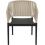 Стілець Siesta Portofino Armchair Black Taupe