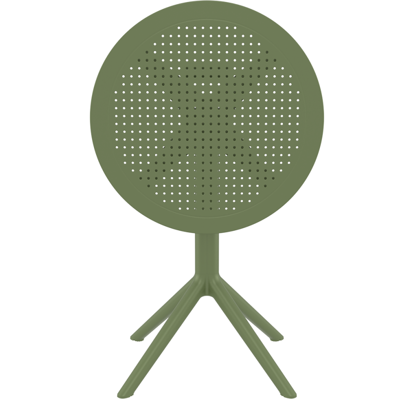 Cтол круглый Siesta Sky Folding Table 60 Olive Green