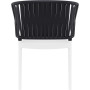 Стул Siesta Portofino Armchair White Black