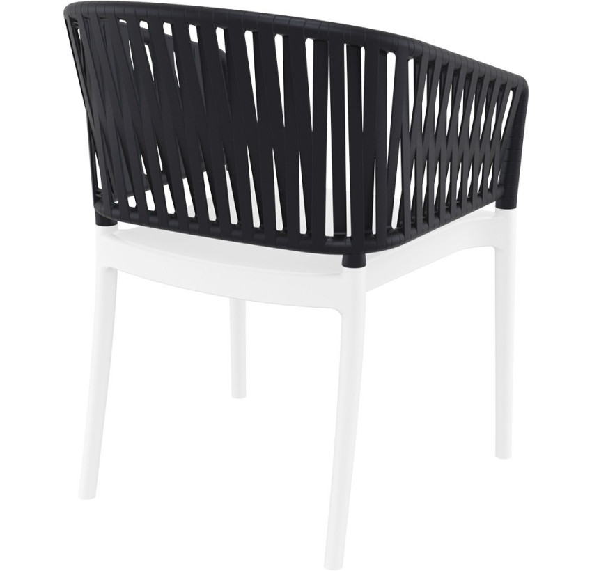 Стул Siesta Portofino Armchair White Black