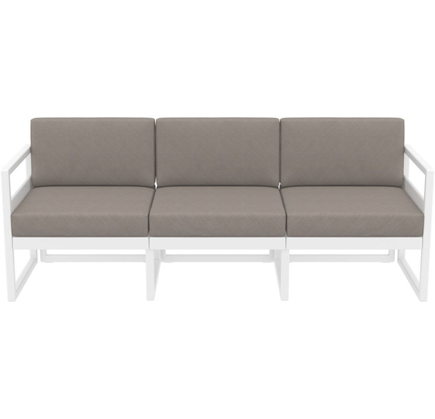 Комплект мебели для террасы Siesta Mykonos Lounge Set XL White Белый