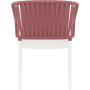 Стілець Siesta Portofino Armchair White Marsala