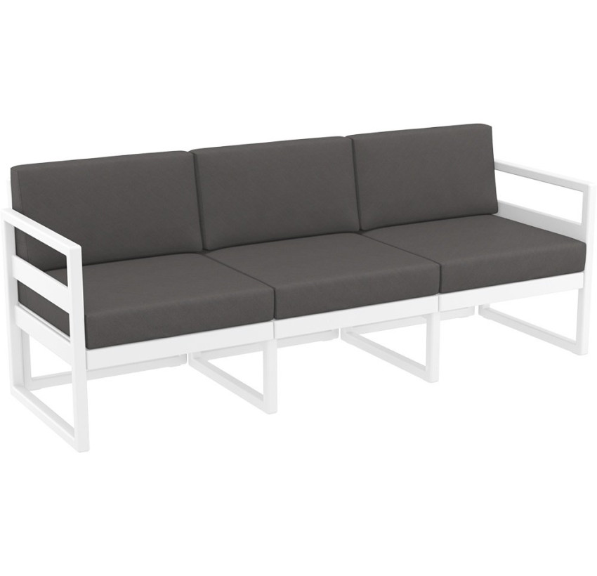 Комплект мебели для террасы Siesta Mykonos Lounge Set XL White Белый