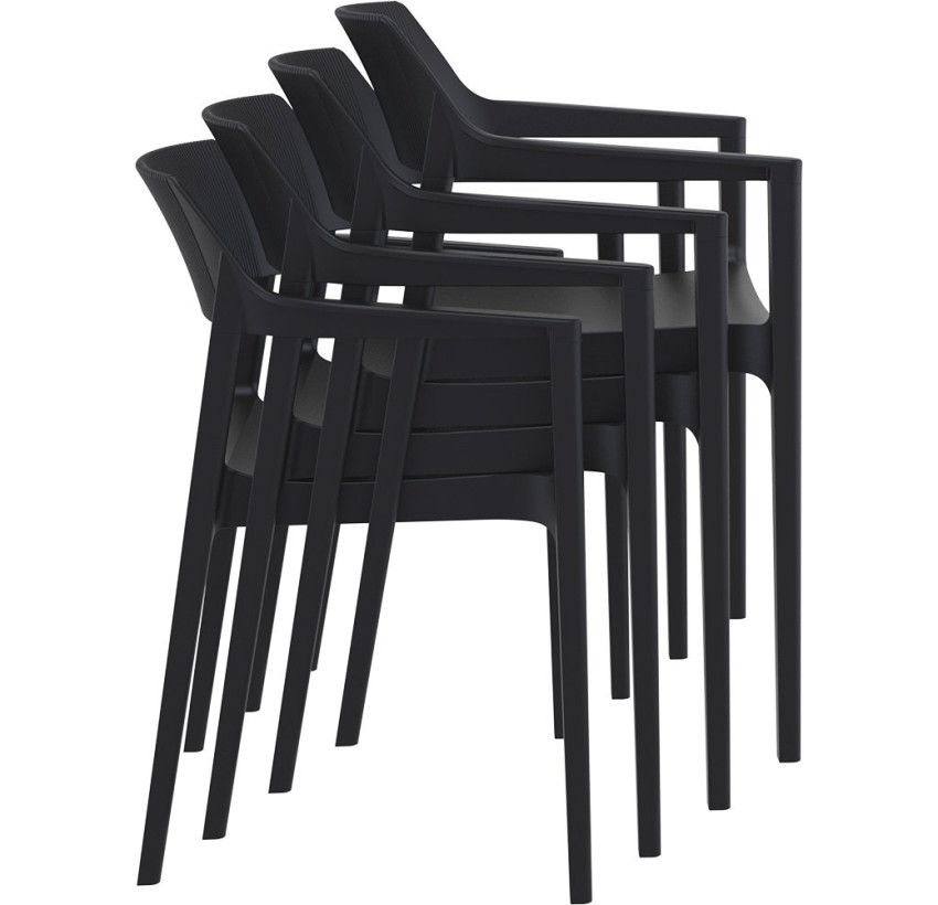 Стул Siesta Tulum Armchair Black