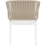 Стілець Siesta Portofino Armchair White Taupe