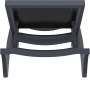 Комплект 2 шезлонга Siesta Pacific + Стол Siesta Ocean Side Table - Dark Grey