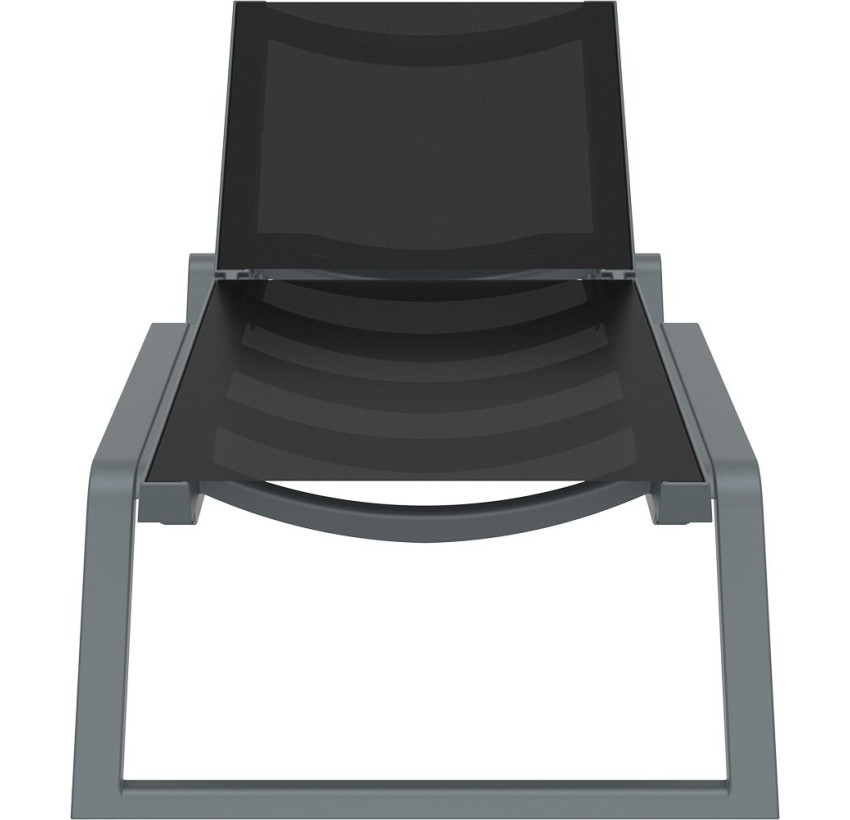 Шезлонг Siesta Rio Dark Grey Black