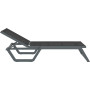 Шезлонг Siesta Rio Dark Grey Black