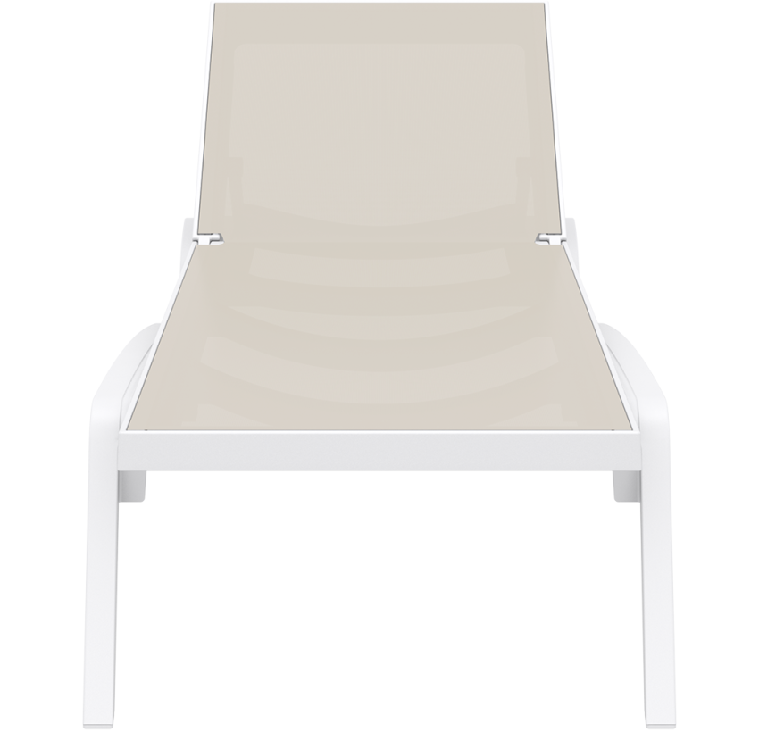 Шезлонг Siesta Pacific White Taupe