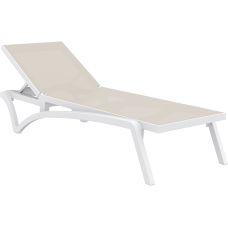 Шезлонг Siesta Pacific White Taupe