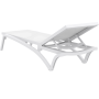Шезлонг Siesta Pacific White White