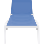 Шезлонг Siesta Pacific White Blue