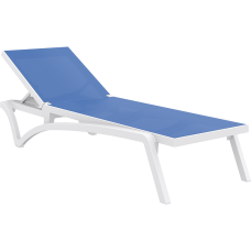 Шезлонг Siesta Pacific White Blue
