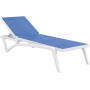 Шезлонг Siesta Pacific White Blue