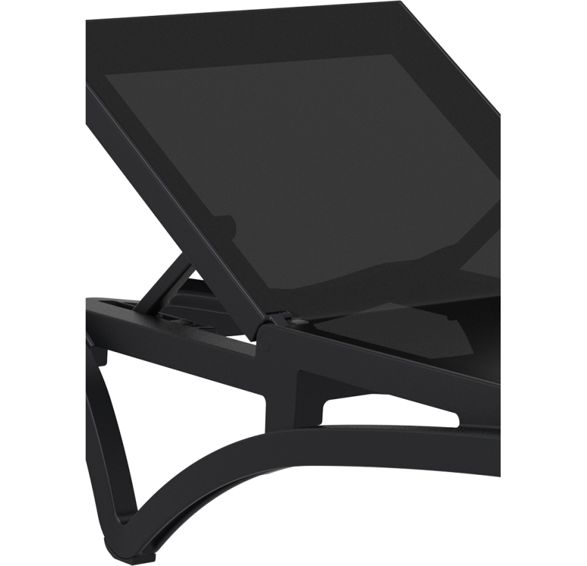 Шезлонг Siesta Pacific Black Black