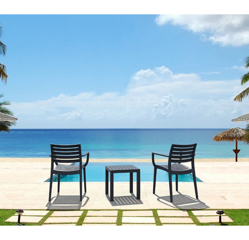 Стол для шезлонга Siesta Ocean Side Table Black
