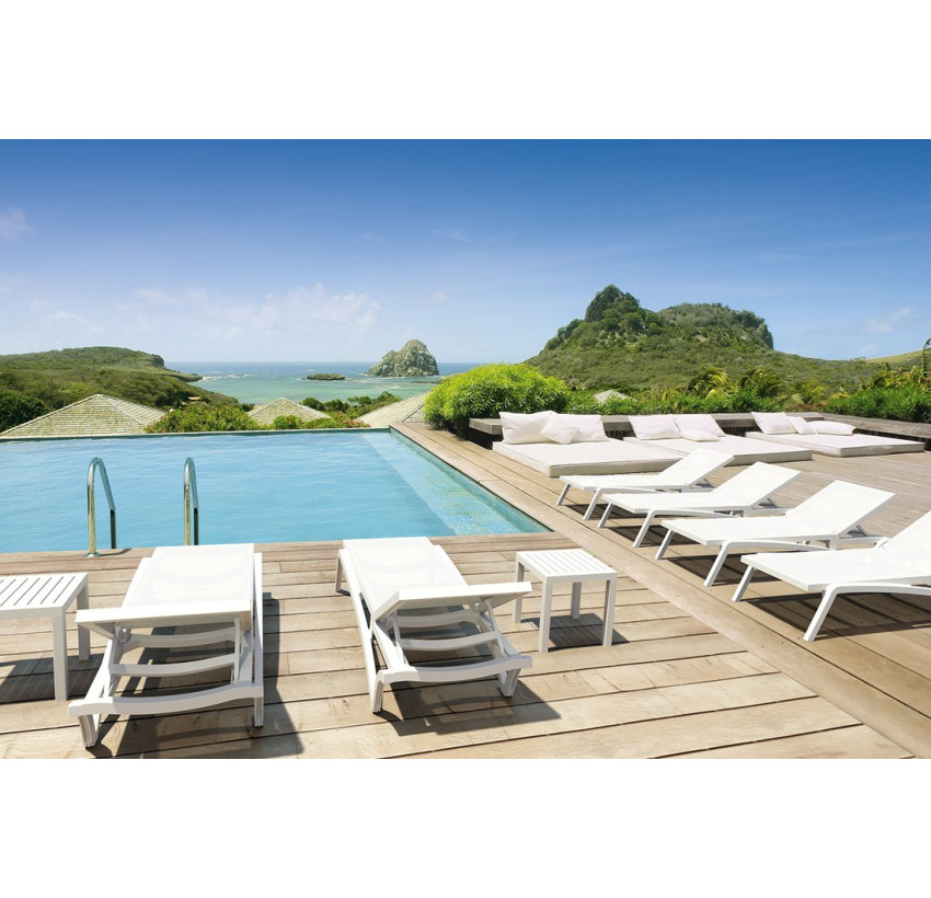 Шезлонг Siesta Pacific White White