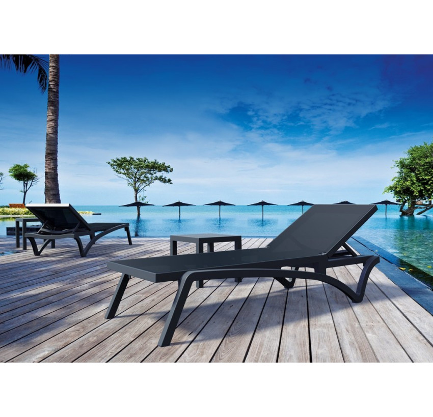 Стол для шезлонга Siesta Ocean Side Table Black