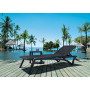 Шезлонг Siesta Pacific Black Black