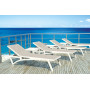 Шезлонг Siesta Pacific White Taupe