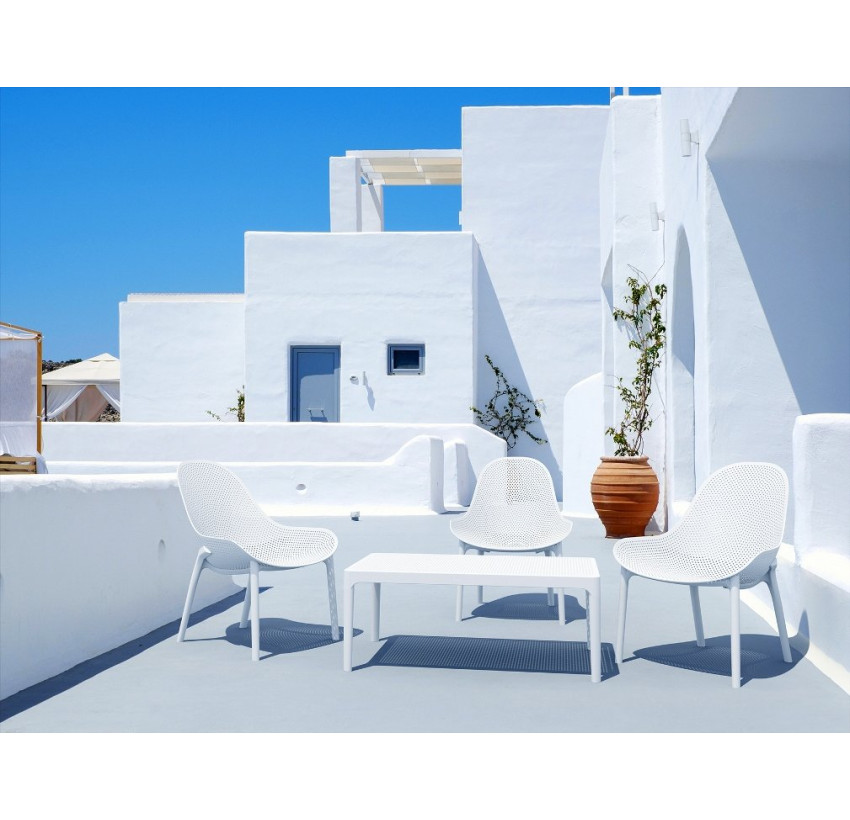 Стіл кавовий Siesta Sky Lounge Table White