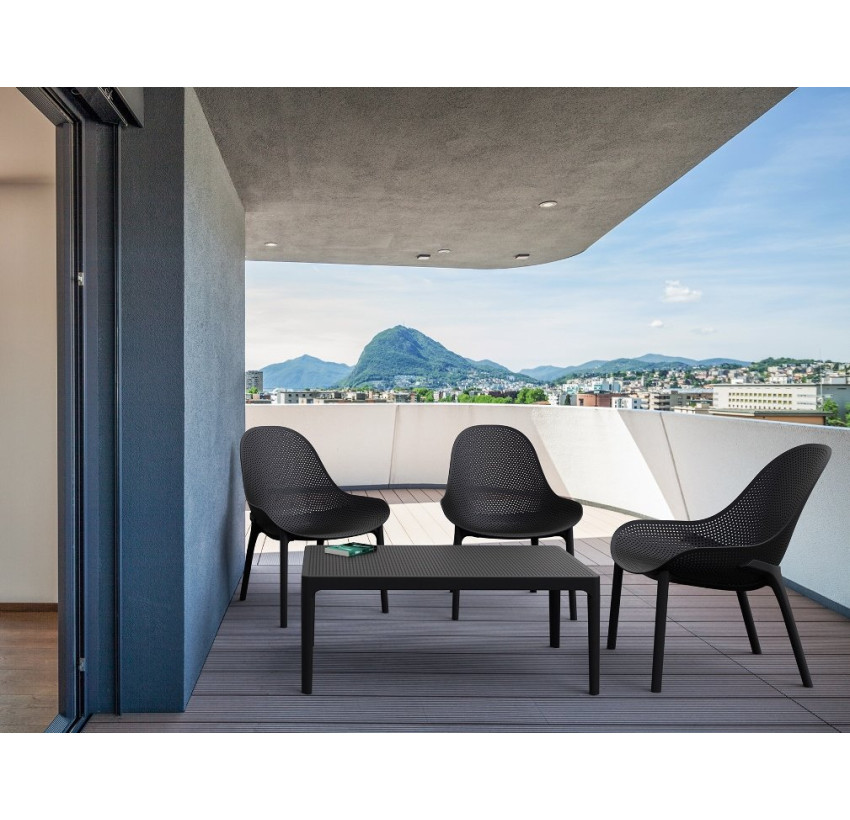 Стіл кавовий Siesta Sky Lounge Table Black