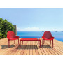 Стол кофейный Siesta Sky Lounge Table Red