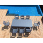 Стіл Siesta Vegas 180-220 Dark Grey