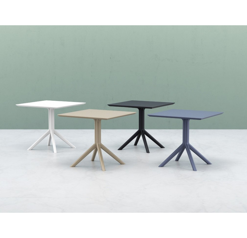 Cтол Siesta Sky Table 80 Dark grey
