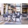Cтол Siesta Sky Table 70 Dark grey