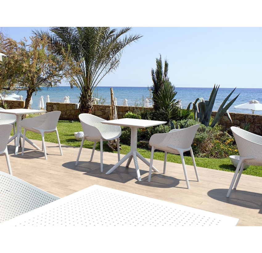 Комплект мебели для кафе Siesta Sky with Sky 70 White
