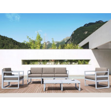 Комплект мебели для террасы Siesta Mykonos Lounge Set XL Gray Серый Комплект мебели для террасы Siesta Mykonos Lounge Set XL Gray Серый