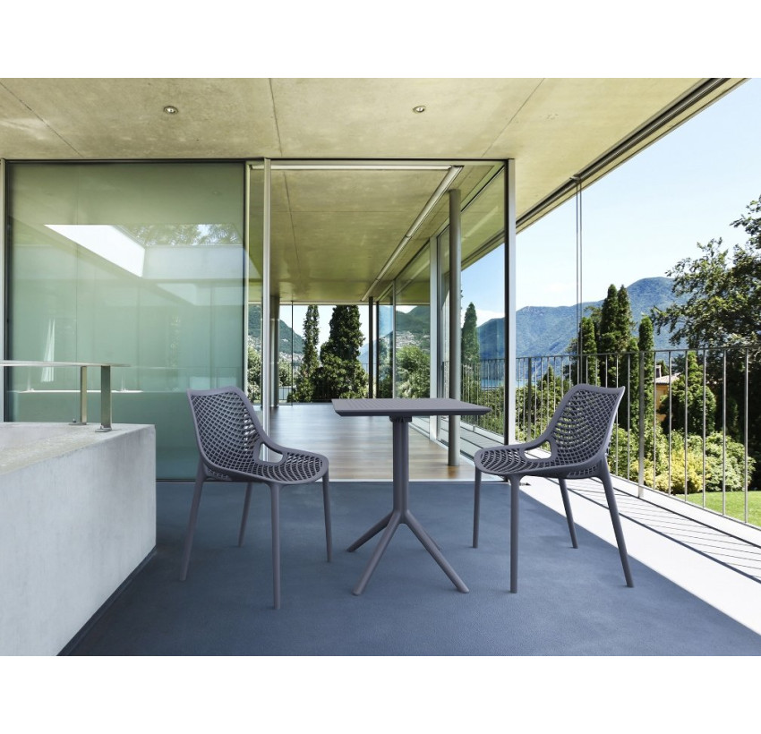 Cтол Siesta Sky Folding Table 60 Dark Grey