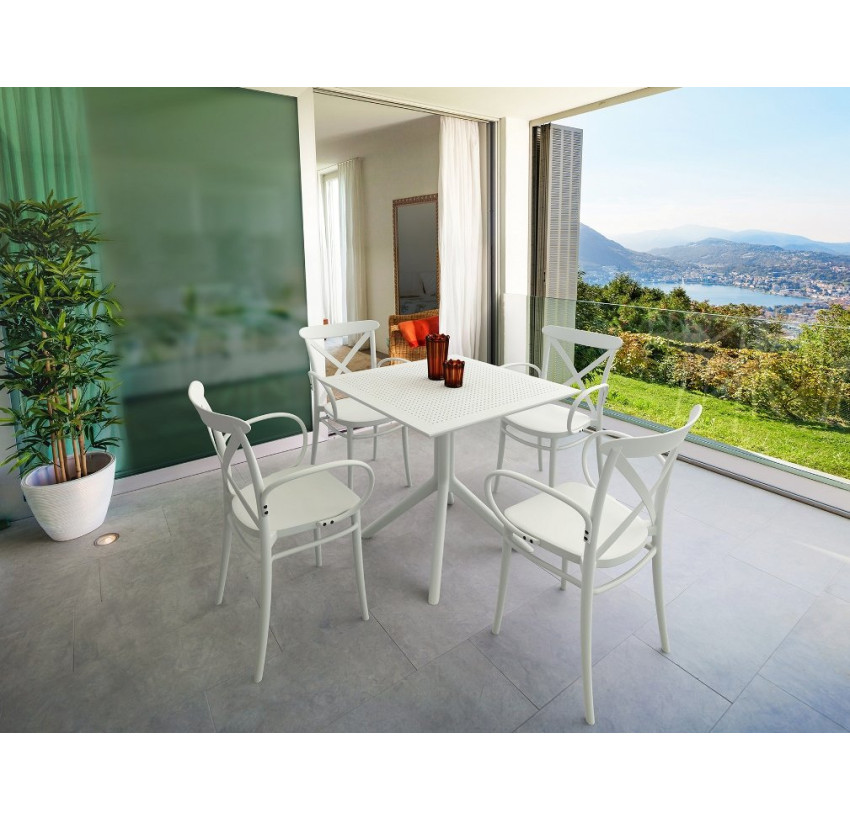 Стіл Siesta Sky Table 80 White