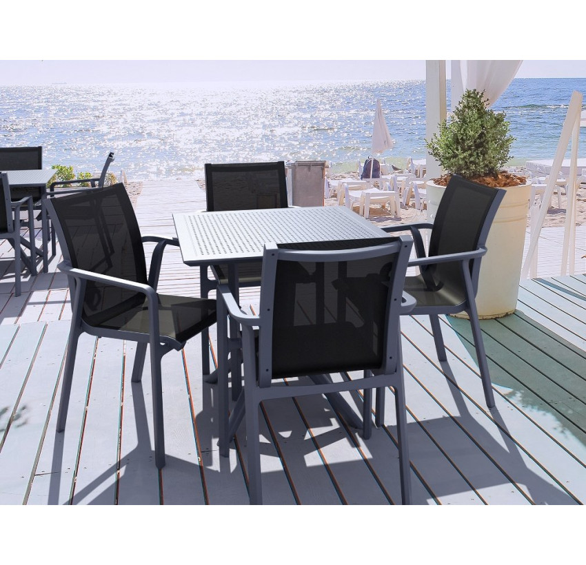 Cтол Siesta Sky Table 80 Dark grey