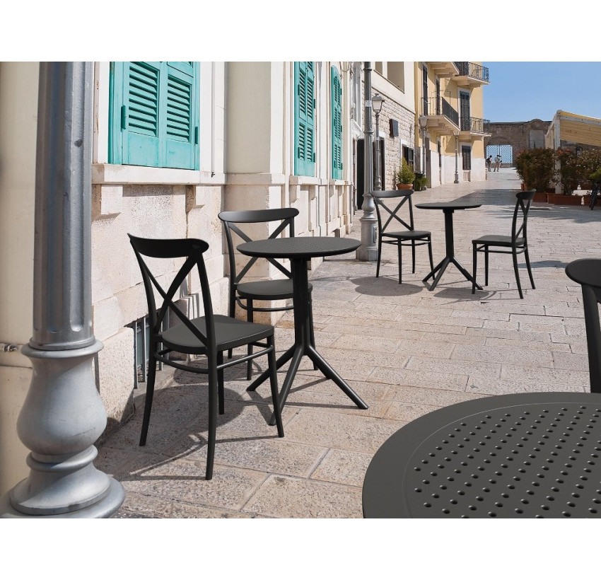 Стіл круглий Siesta Sky Folding Table 60 Black