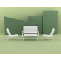 Стіл кавовий Siesta Sky Lounge Table White