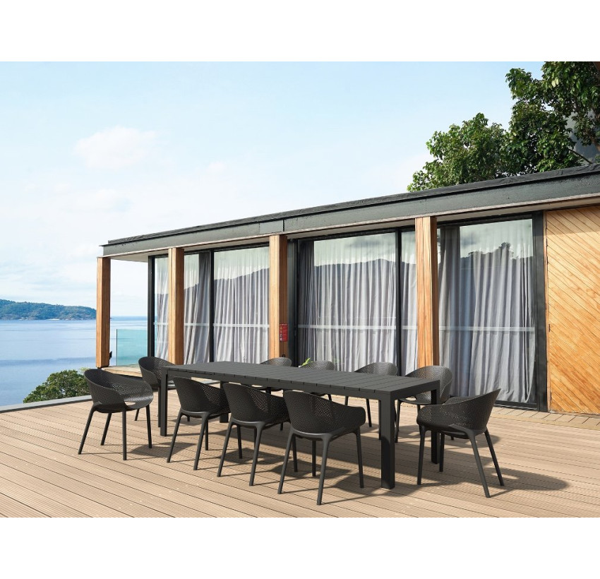 Стол Siesta Atlantic Table 210/280 Black