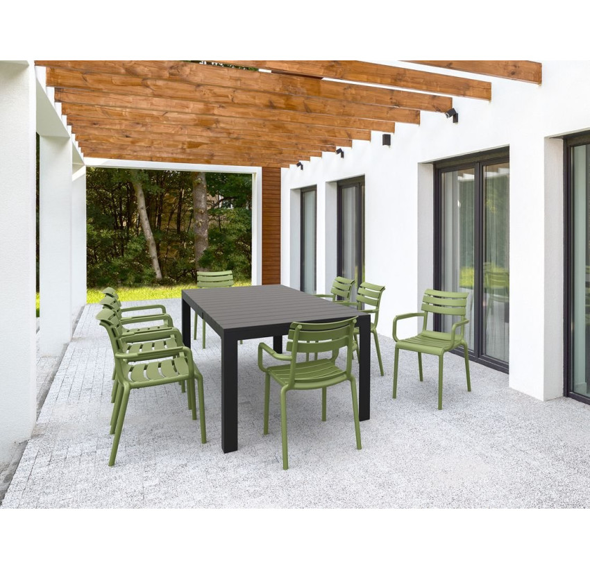 Cтол Siesta Atlantic Table 140/210 Black