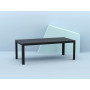 Стол Siesta Atlantic Table 210/280 Black
