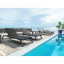 Шезлонг Siesta Tropic Black Black