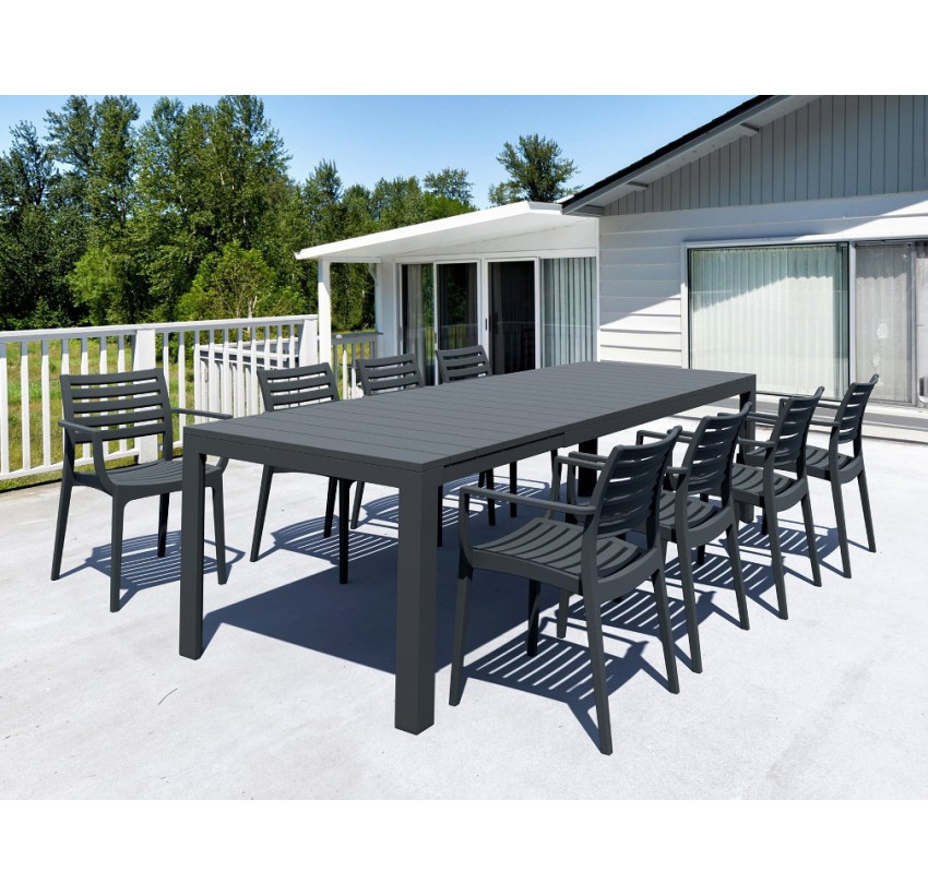 Стол Siesta Atlantic Table 210/280 Black