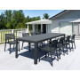 Стол Siesta Atlantic Table 210/280 Black