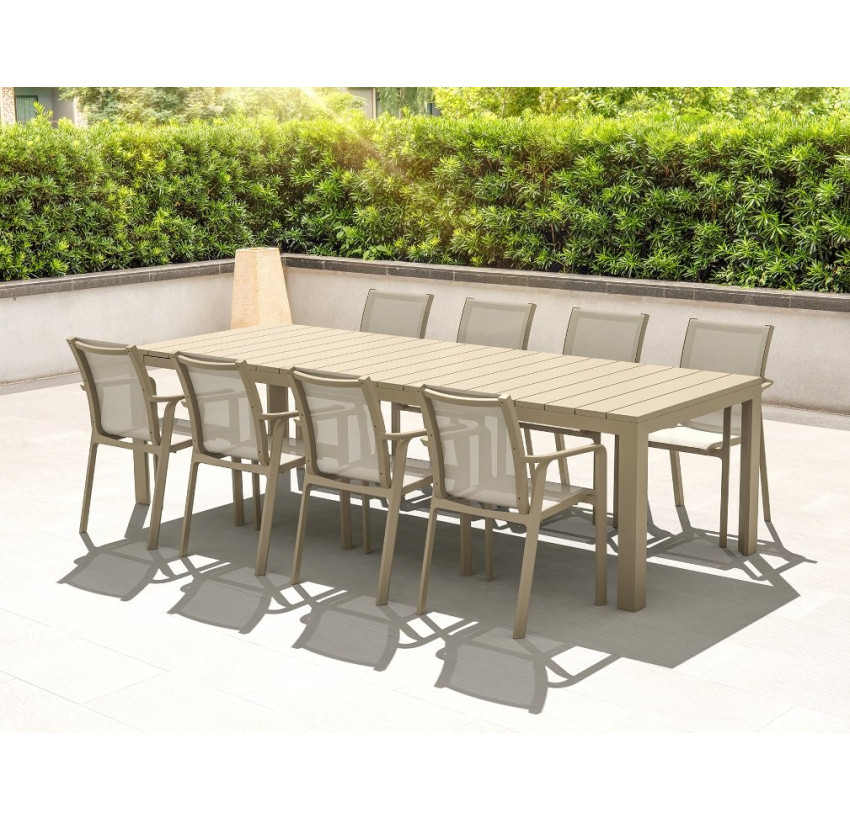 Стол Siesta Atlantic Table 210/280 Taupe