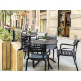 Комплект мебели для кафе Siesta Paris with Sky Black