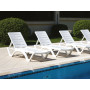 Шезлонг Siesta Aqua White